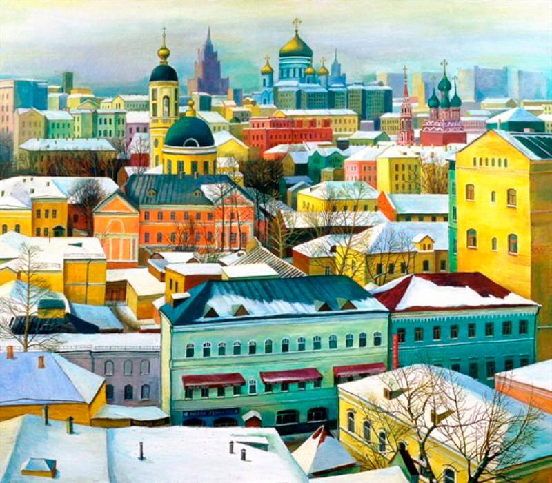 Татьяна Назаренко, «Зима в Москве»